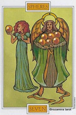 Winged spirit tarot